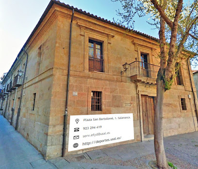 Oficinas de Servicio de Educación Física y Deportes de la Universidad de Salamanca