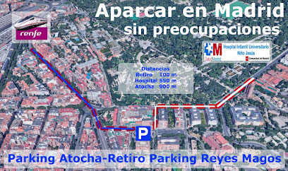 PARKING Atocha-Retiro Madrid | Plaza Reyes Magos
